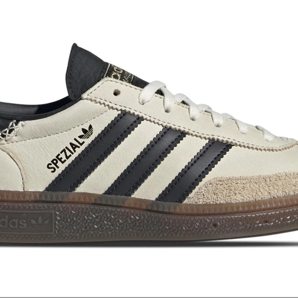 Adidas Spezial Men's Cream and Black Sneakers